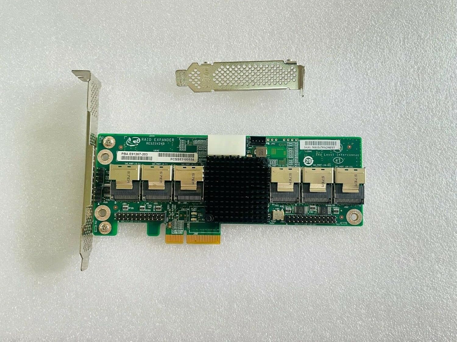 RES2SV240 24port 6G 6Gbps SATA SAS Expander Server Adapter RAID Card