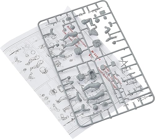 Miniatura 5 de ICM Modelos Soviético-Afganistán Guerra Soviética Troops Special Building Kit