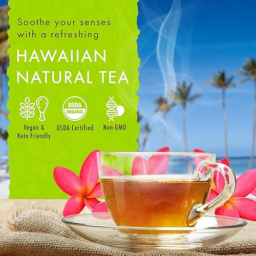 Miniatura 8 de Té orgánico de manzanilla de limón  Té de hierbas sin cafeína  Apoya una buena noche de sueño, calmante, relajante para la hora de dormir, ansiedad