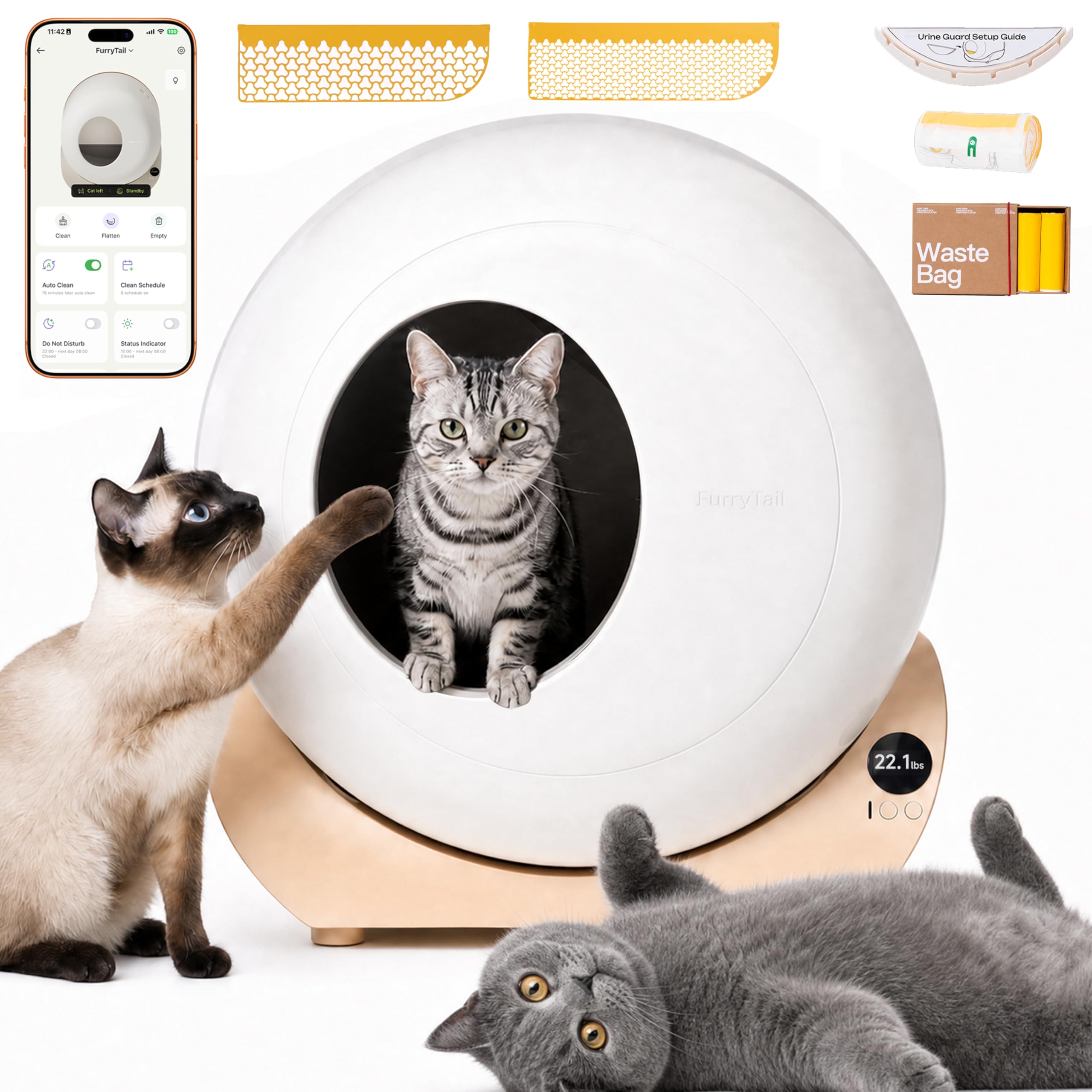 Furrytail Automatic Litter Box