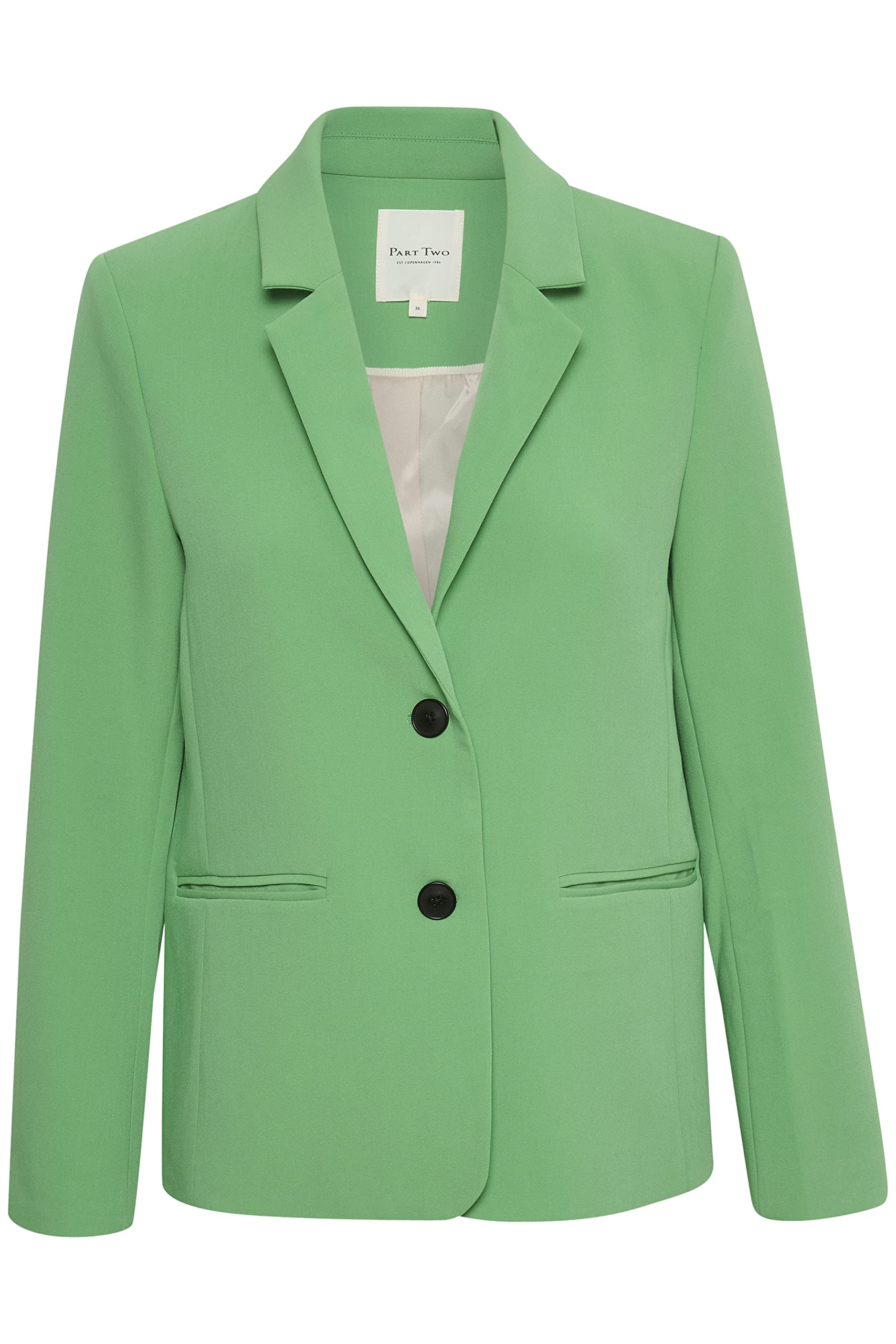 Part Two Women's Green Blazers,, Elegant Blazer Jacket Extra Large