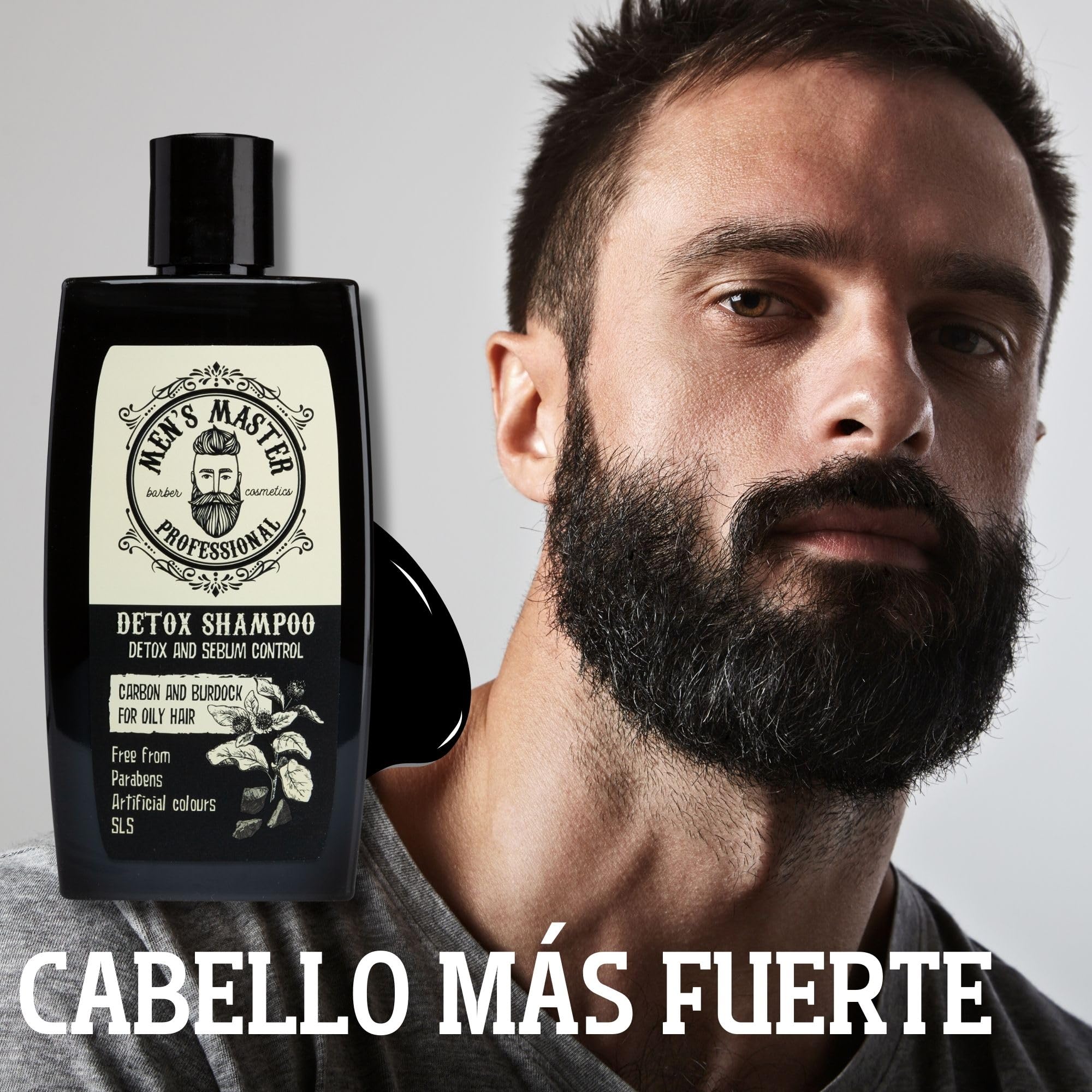 Master Champú Detox Anticaída para Hombre 260 ML