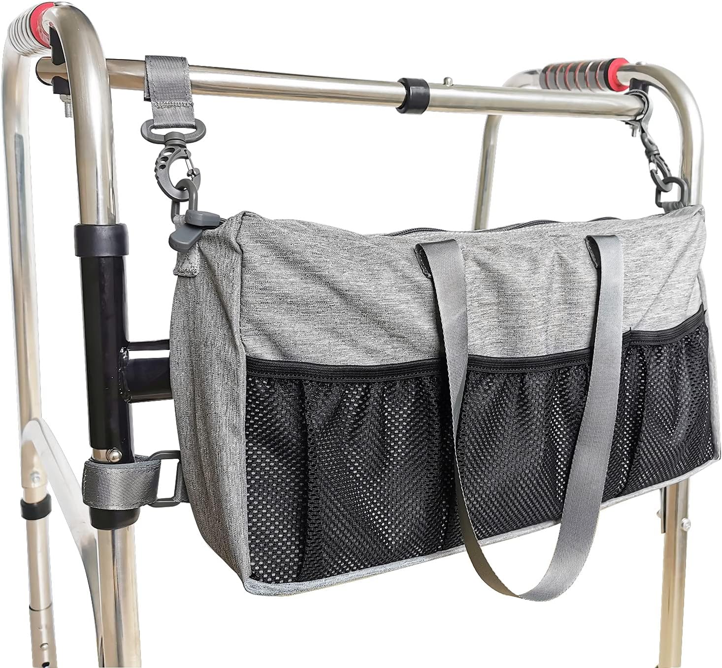Buraku Walker Bag for Folding Walkers Hand Free Walker