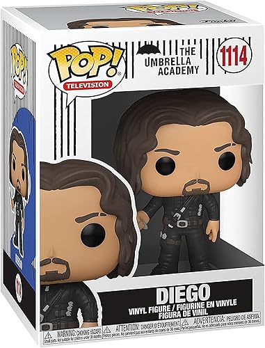 Miniatura 3 de POP Funko Pop TV: Umbrella Academy: Diego, Figura coleccionable de vinilo, multicolor, talla única
