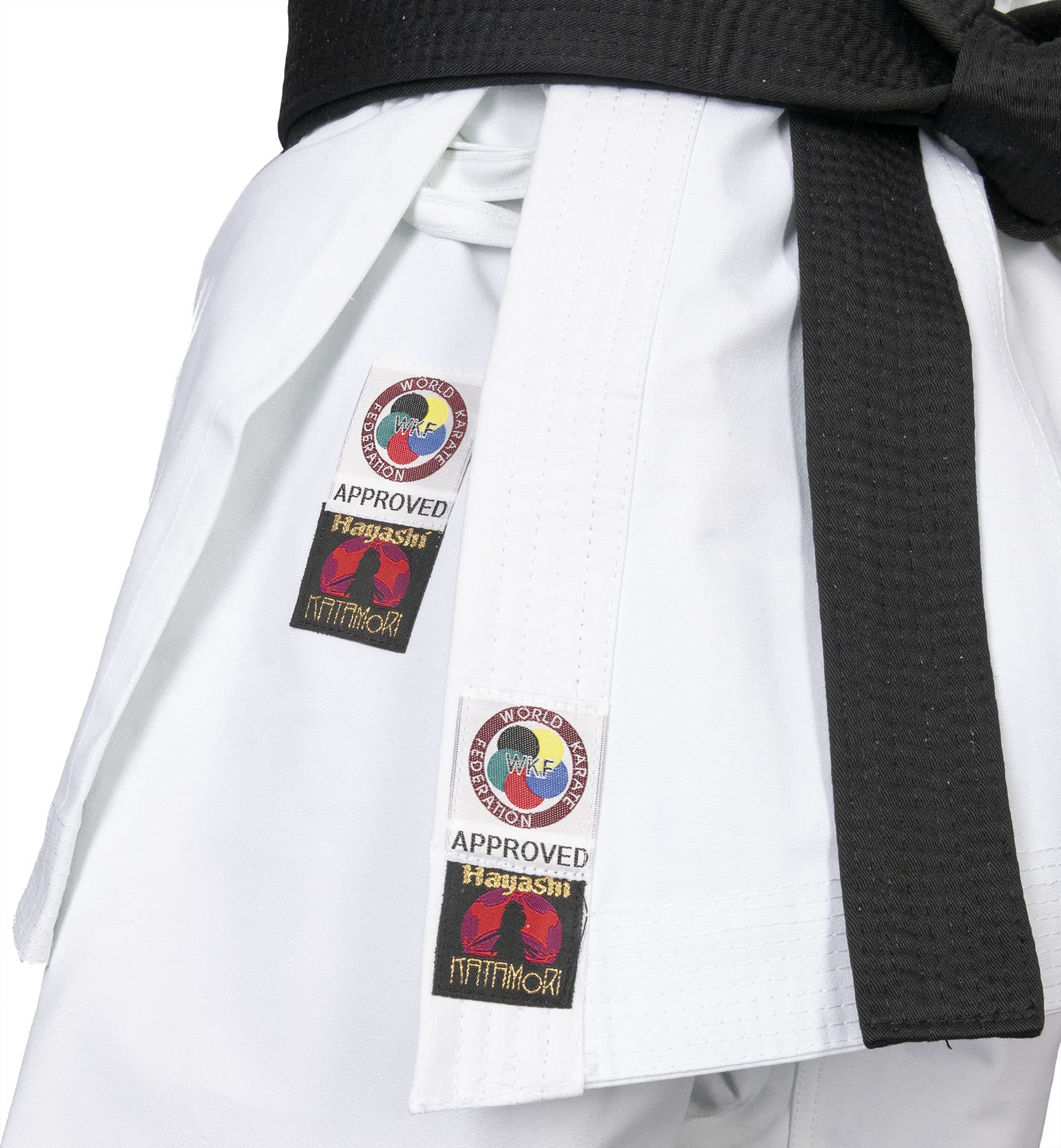 Hayashi Karate-Gi „Katamori“ (WKF approved) - weiss, Gr. 195 cm