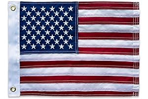 12x18 Inches American Flag for Water Skiing