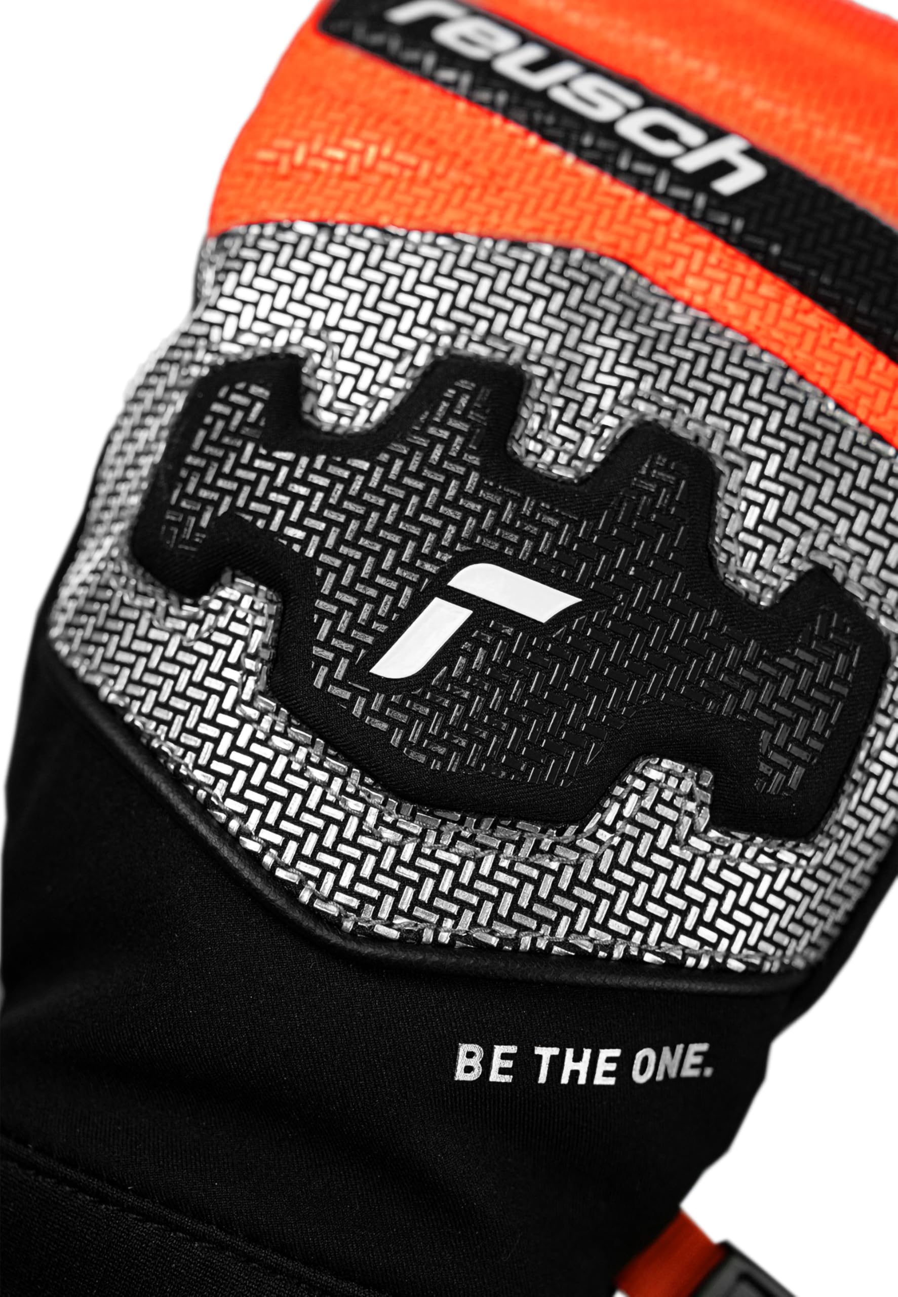 Reusch Worldcup Warrior Prime R-TEX XT Junior Mitaines de Course Chaudes pour Enfants et Adolescents Imperméables, Coupe-Vent et Respirantes, avec Rembourrage des articulations et des Doigts