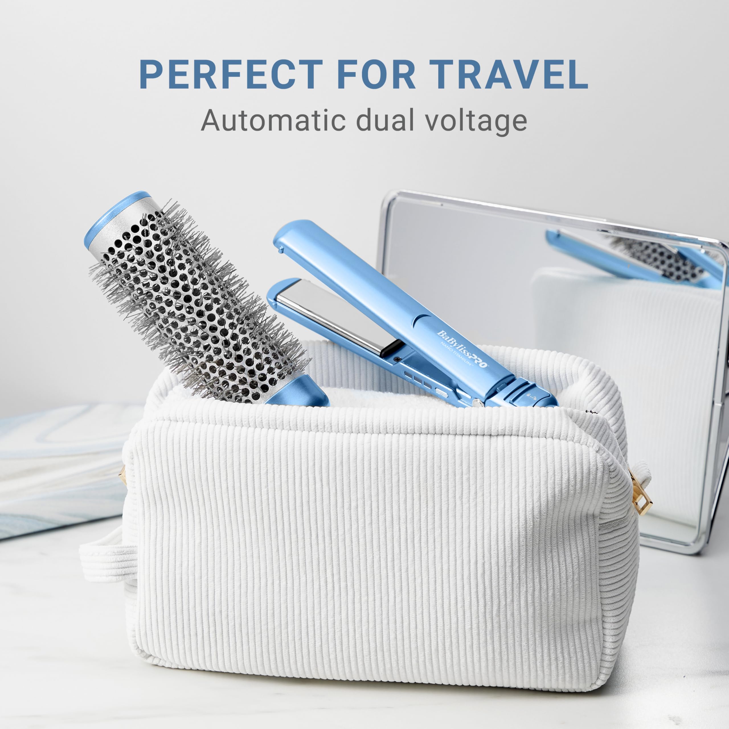 BaBylissPRO Nano Titanium Flat Iron - Travel Ready! -3 BaBylissPRO Nano Titanium Flat Iron - Travel Ready! -3