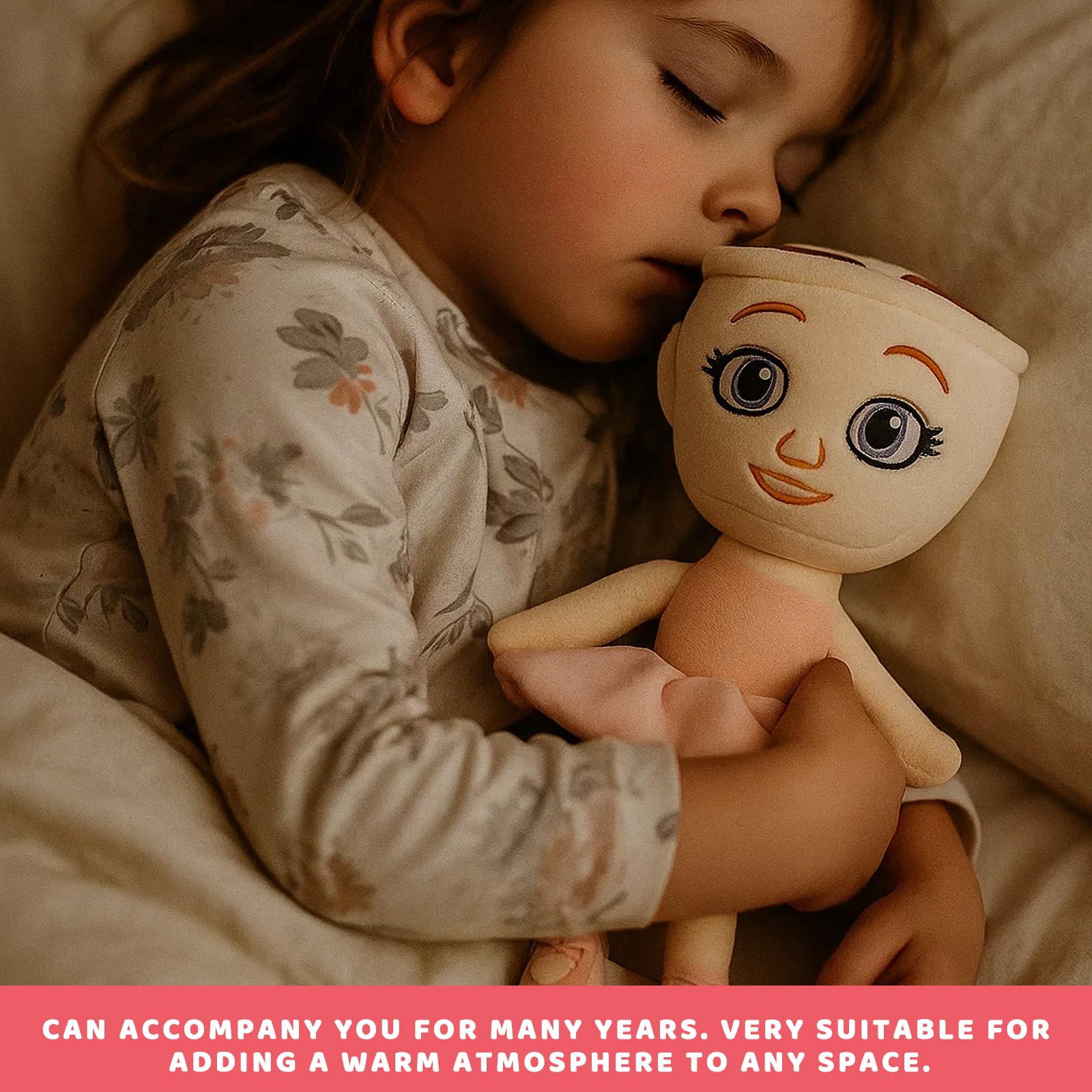 Ballerina Cappuccino Princess Plush Doll, Brain Rot Toys for Kids and Collectors Steal A Brainrot Plush - Image 4