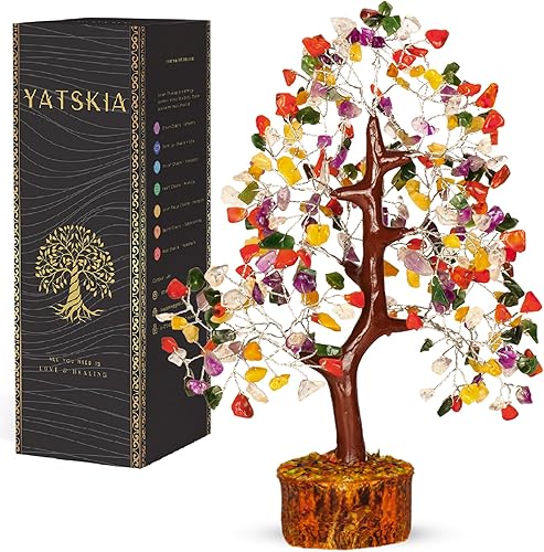 Miniatura 104 de Cristal de turmalina negra, árbol bonsái, árbol del dinero, árbol negro, árbol de la vida, árbol de la vida de chakras, regalos energéticos