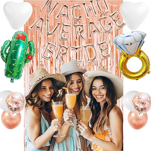 Miniatura 6 de Decoraciones de novia promedio para despedida de soltera, fiesta final de despedida de soltera, decoración de fiesta de Cinco de Mayo, suministros