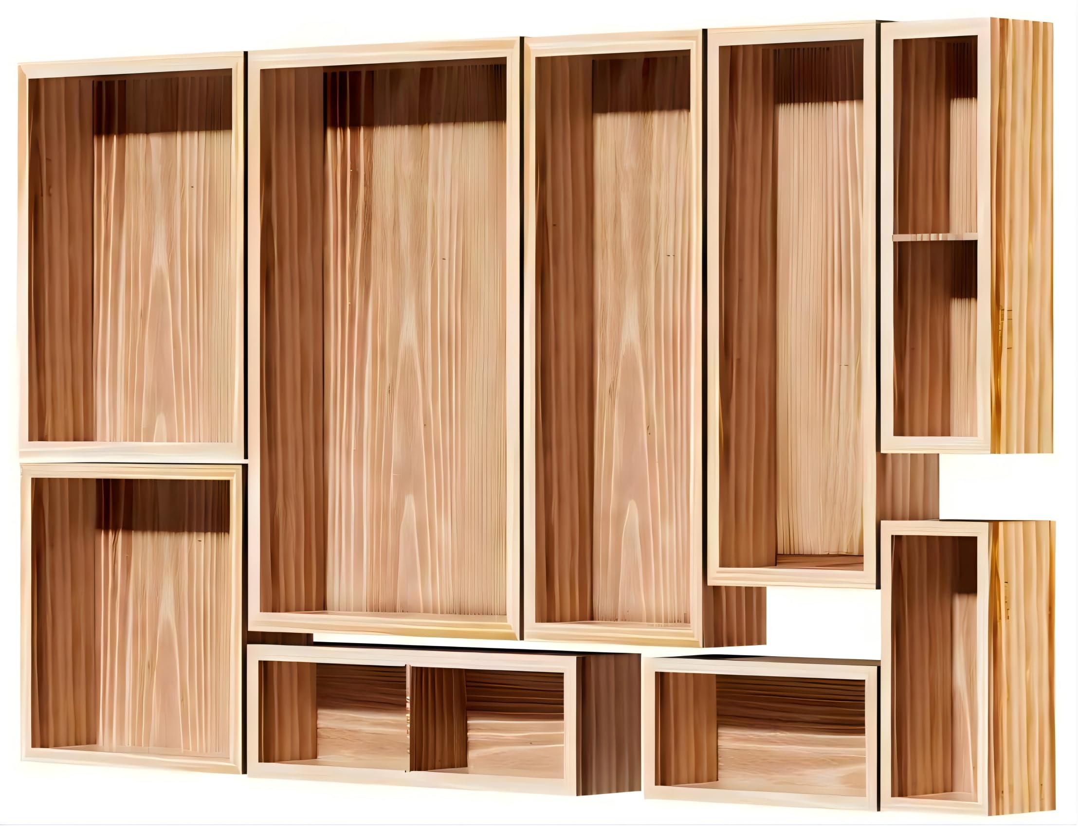 Photo 1 of WooOrganix 9-Piece Solid Wood Drawer Organizer Set
