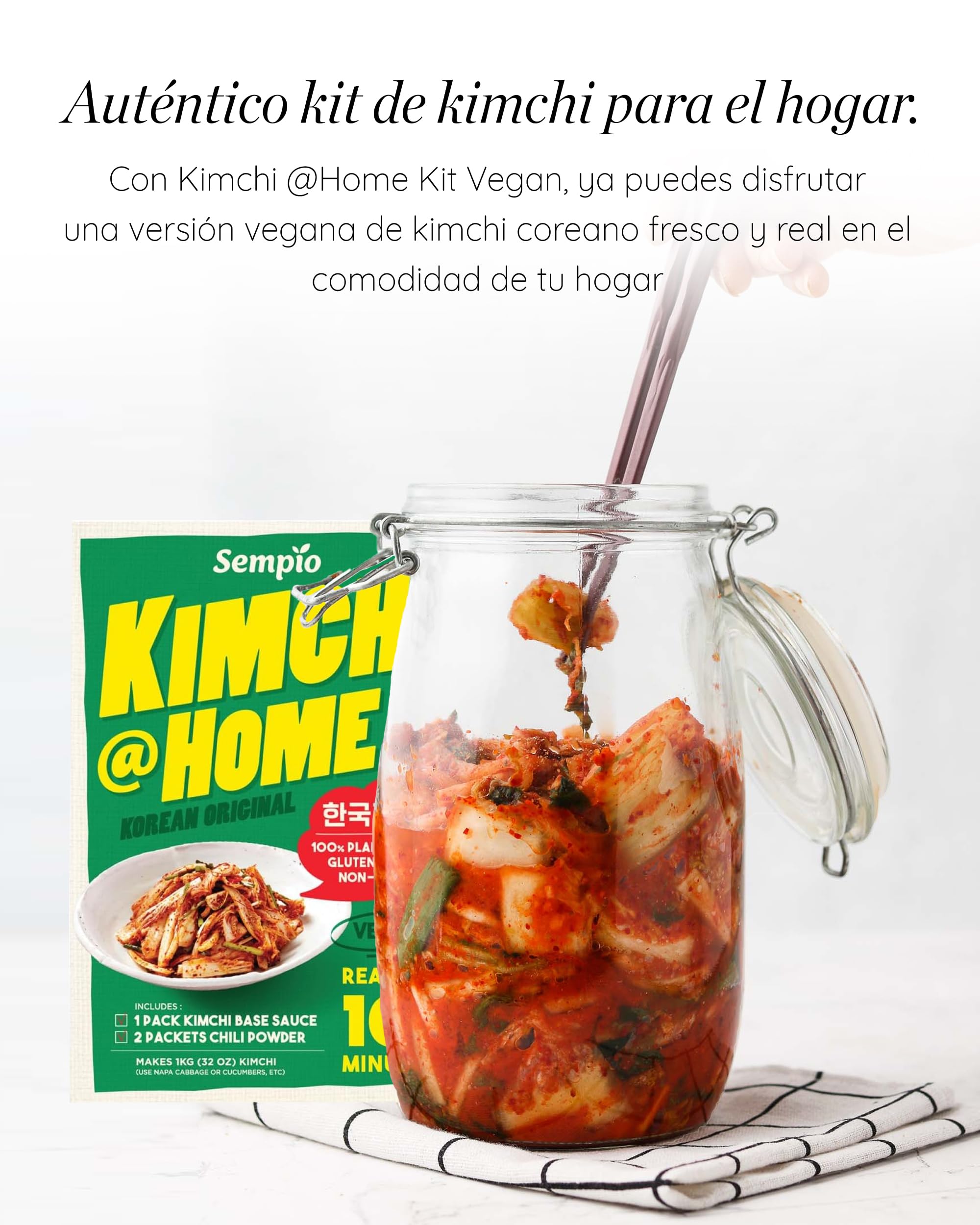 SEMPIO Set de kimchi en casa 170 g
