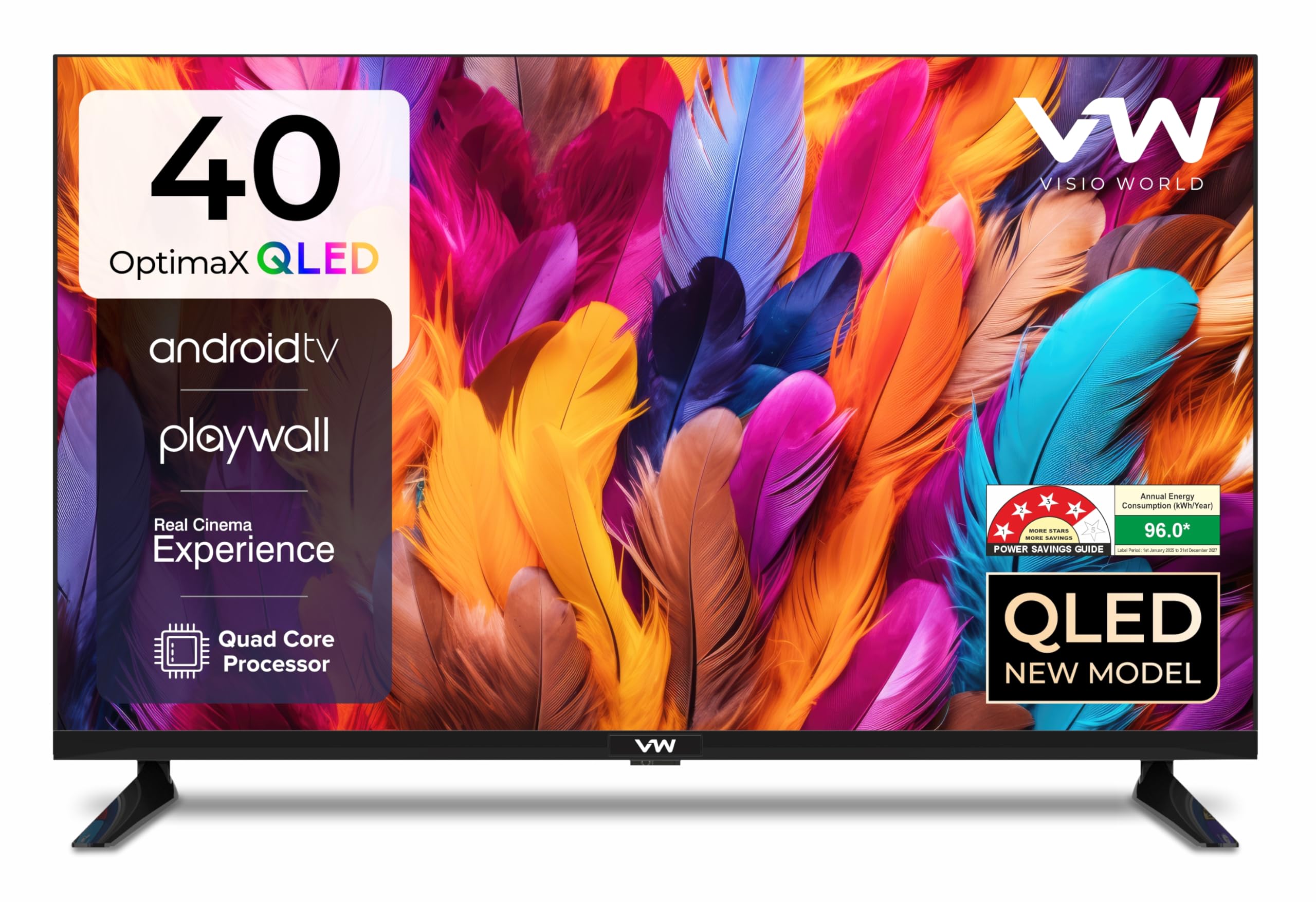 VW 80 cm (32 inches) OptimaX Series HD Ready Smart QLED Android TV VW32AQ1 — Amazon image 8