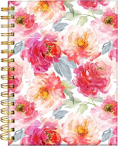 iampanda Cuaderno de diario en espiral, encuadernación fuerte de doble alambre con papel de primera calidad para niñas y mujeres, 60 hojas tamaño A5 iampanda Cuaderno de diario en espiral, encuadernación fuerte de doble alambre con papel de primera calidad para niñas y mujeres, 60 hojas tamaño A5