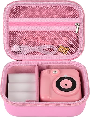 Funda universal para cámara infantil compatible con ESOXOFFOREpara GKTZpara WEEFUNpara Anchioopara MINIBEAR Cámara de impresión instantánea, bolsa