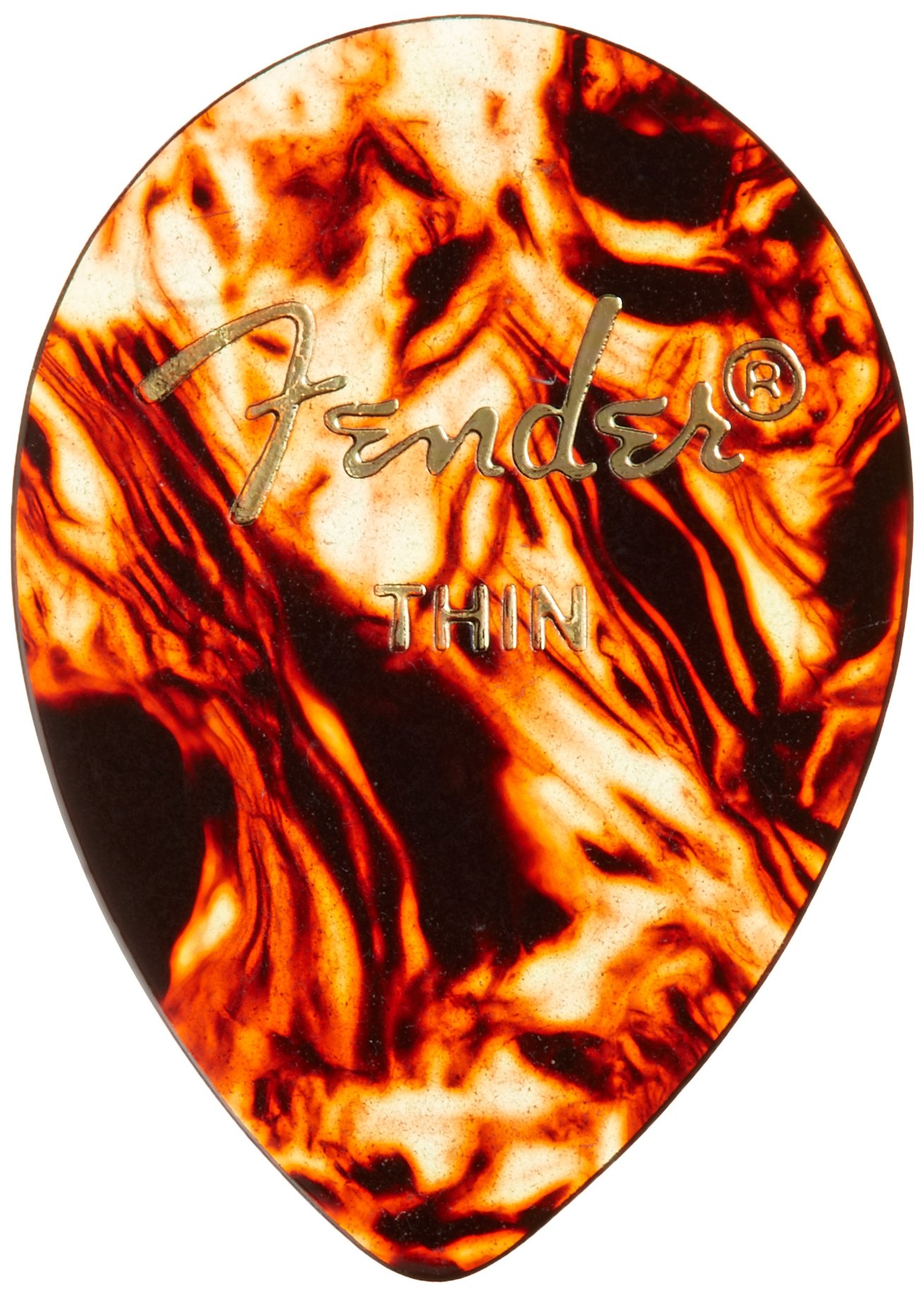 Amazon.com: Fender Guitar Picks 354 Shape, Tortoise Shell, Thin