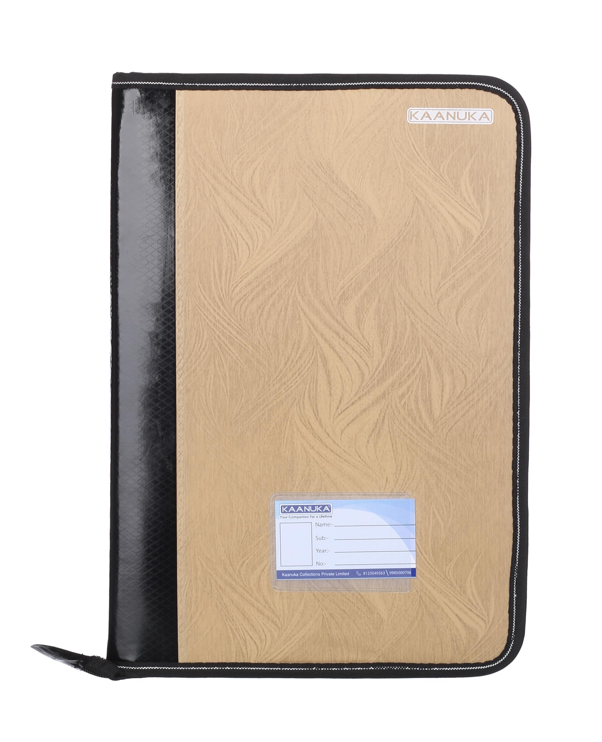 KAANUKA PU Leather Executive Portfolio File Folder – Legal Size