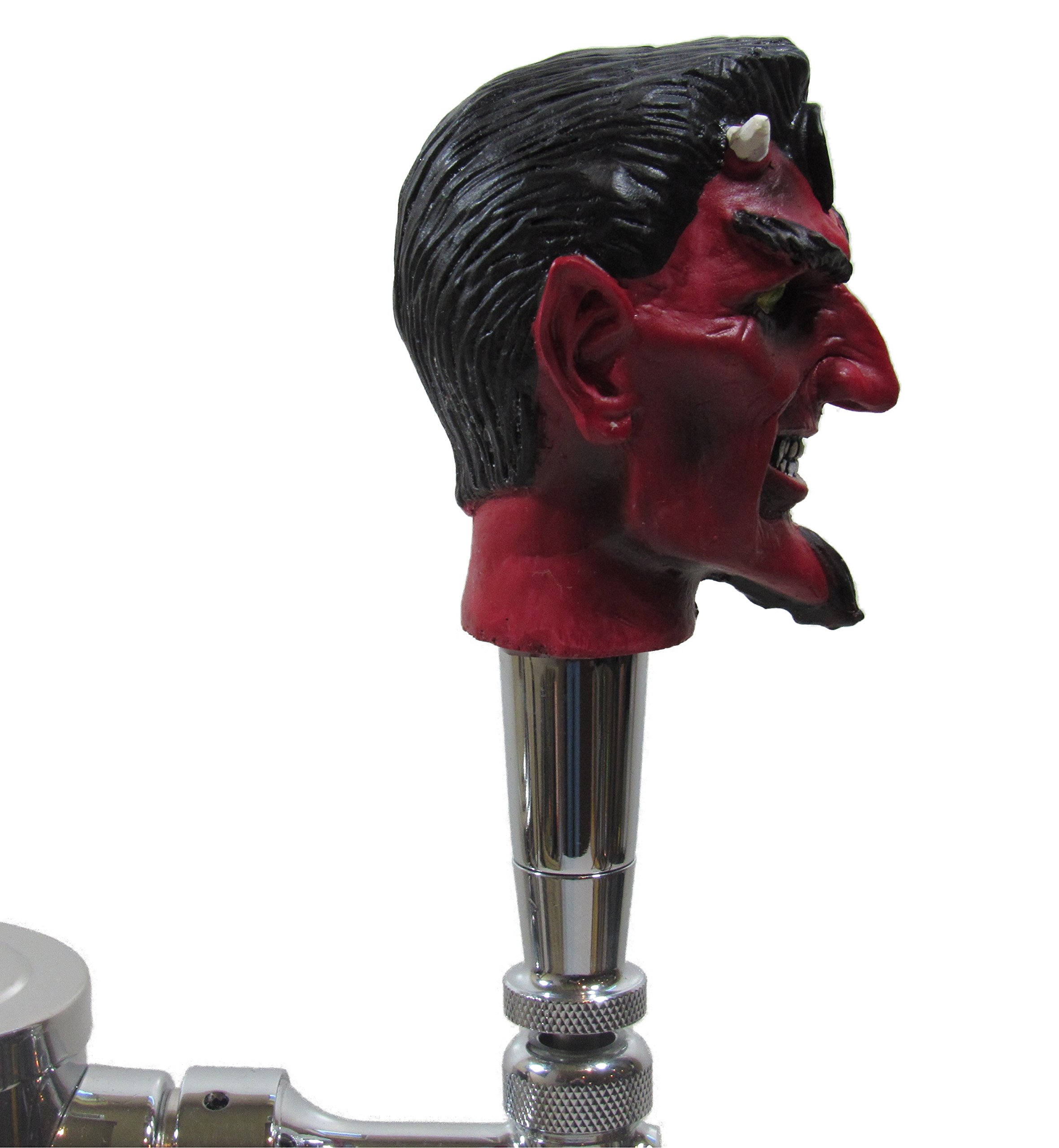 Evil Devil Beer Tap Handle Kegerator Satan Zombie Breweriana Sports Bar