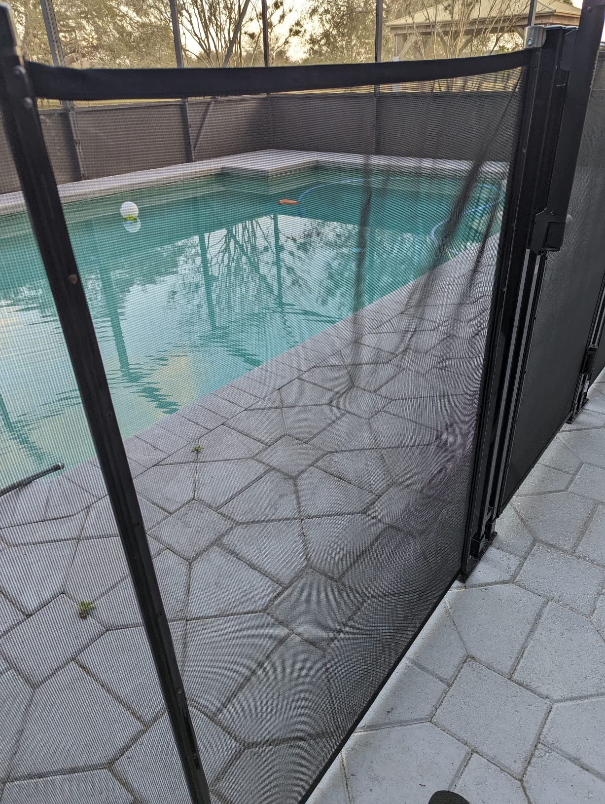 22/mo Finance WaterWarden Pool Fence 5’ x 12’, Movable Child Safety