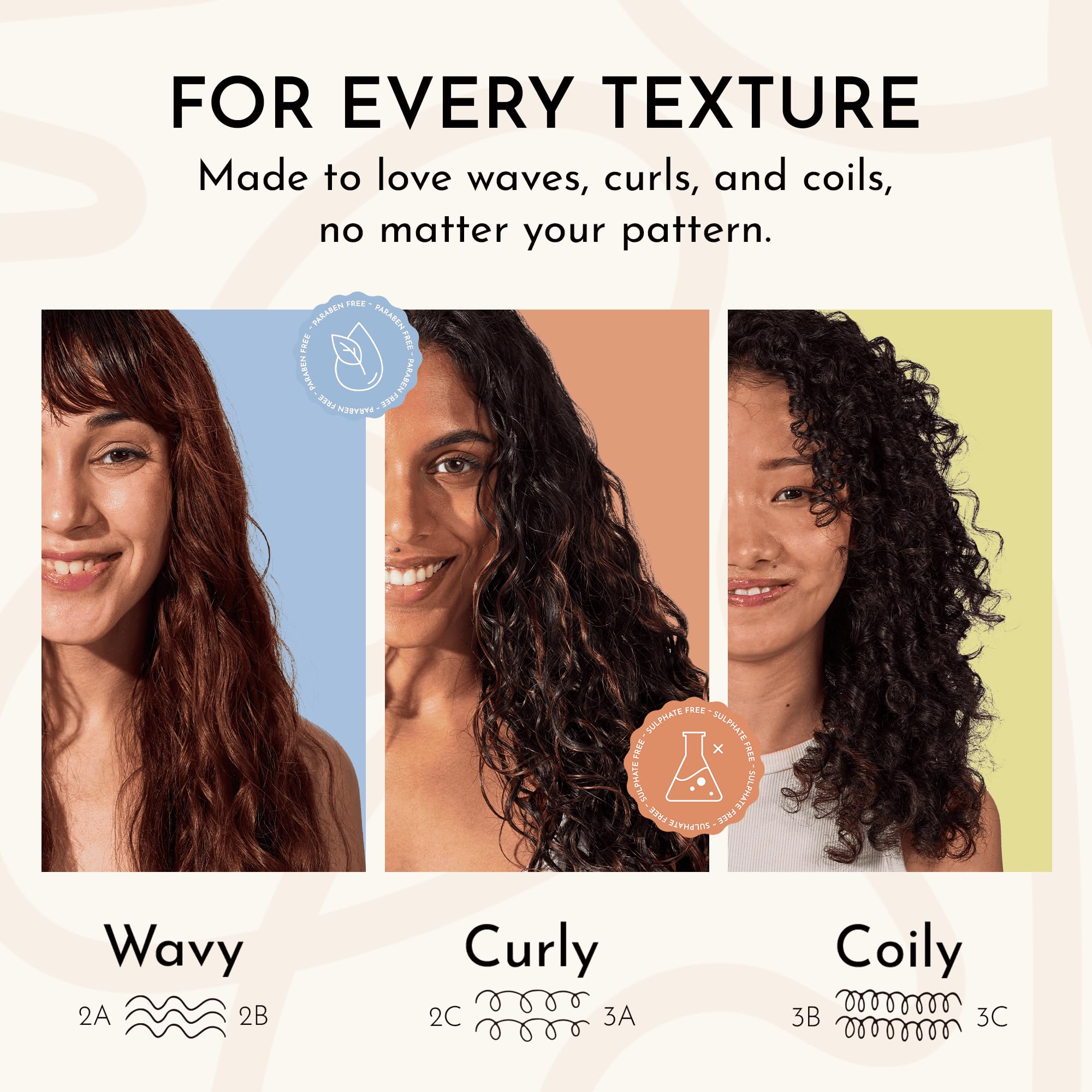 Fix My Curls Cleansing Shampoo | For Curly, Wavy, Frizzy Hair | Clarifying Shampoo with Anti-Dandruff, & Itchy Scalp Solution with Apple Cider Vinegar & Tea Tree Oil | Sulphate Free Hair Detox | 50ml 2