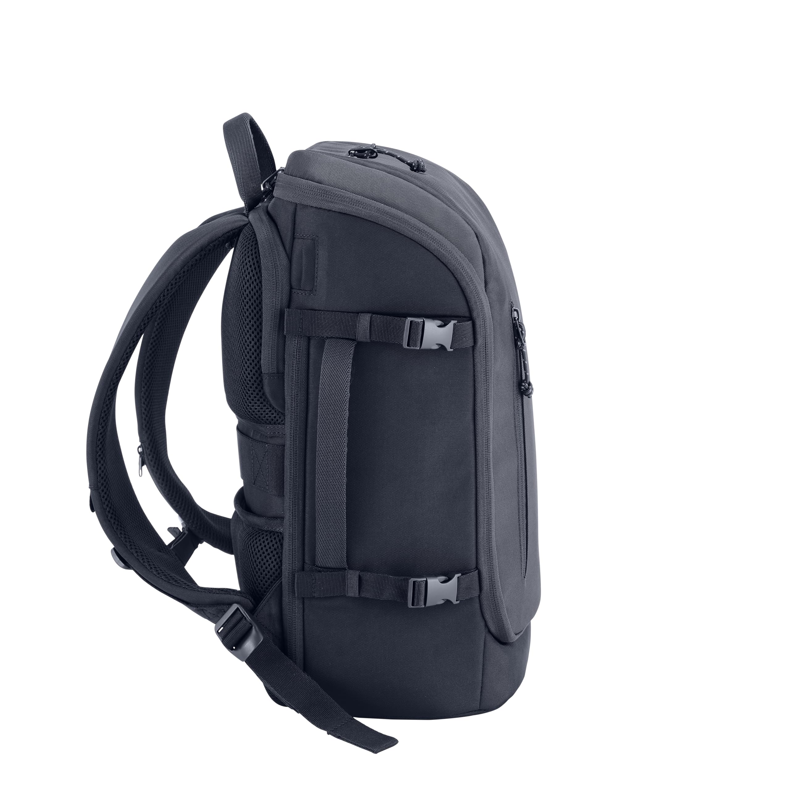HP Travel - Mochila para Portátiles de hasta 15,6", Resistente al Agua, Unisex, Cremalleras con Bloqueo, Material Reflectante, Compartimento RFID