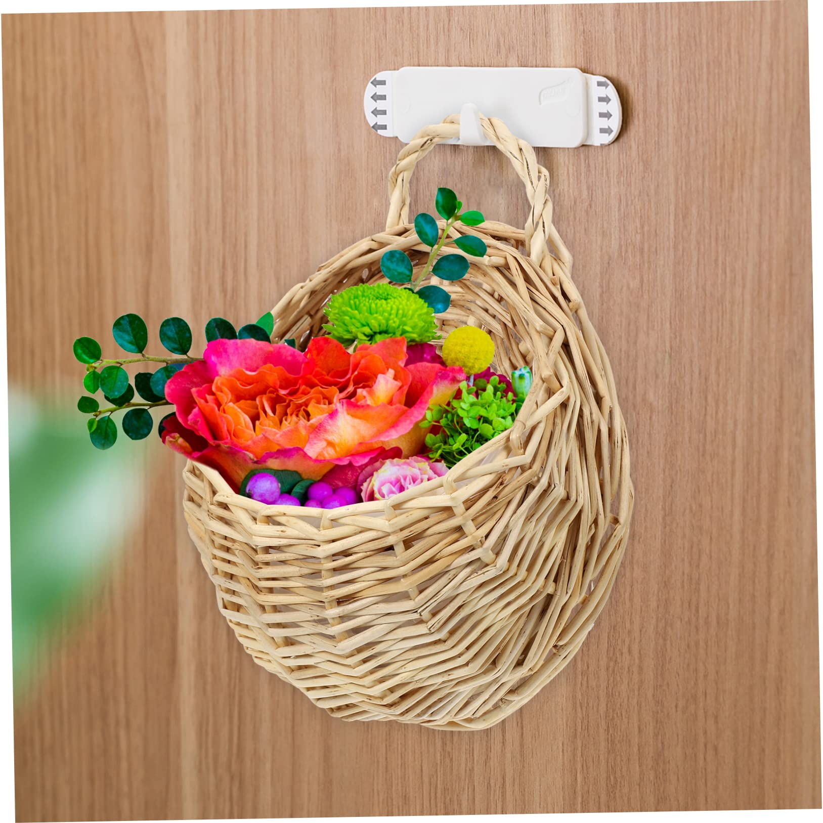 Corbeille De Fruits Murale Paniers Suspendus Bohême Tressés Pour La