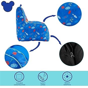 Amazon.com: Idea Nuova Disney Mickey Mouse Kids Nylon Bean