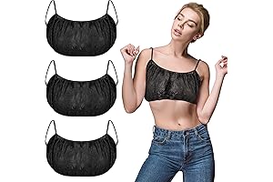 100-Piece Disposable Bras for Sunless Spray Tan