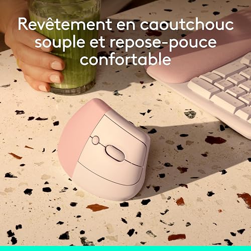 Logitech Lift Souris Ergonomique Verticale - 4