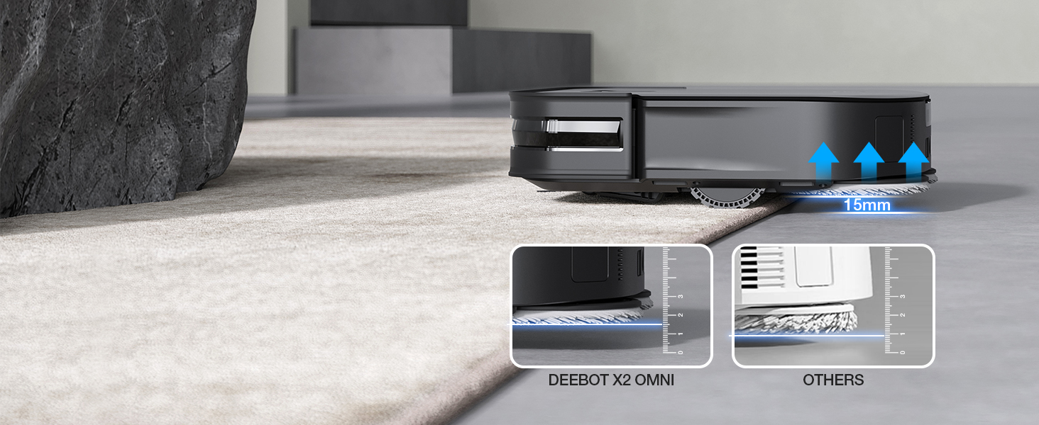 Amazon.com - ECOVACS DEEBOT X2 Combo Robot Vacuum and Mop, 8700Pa