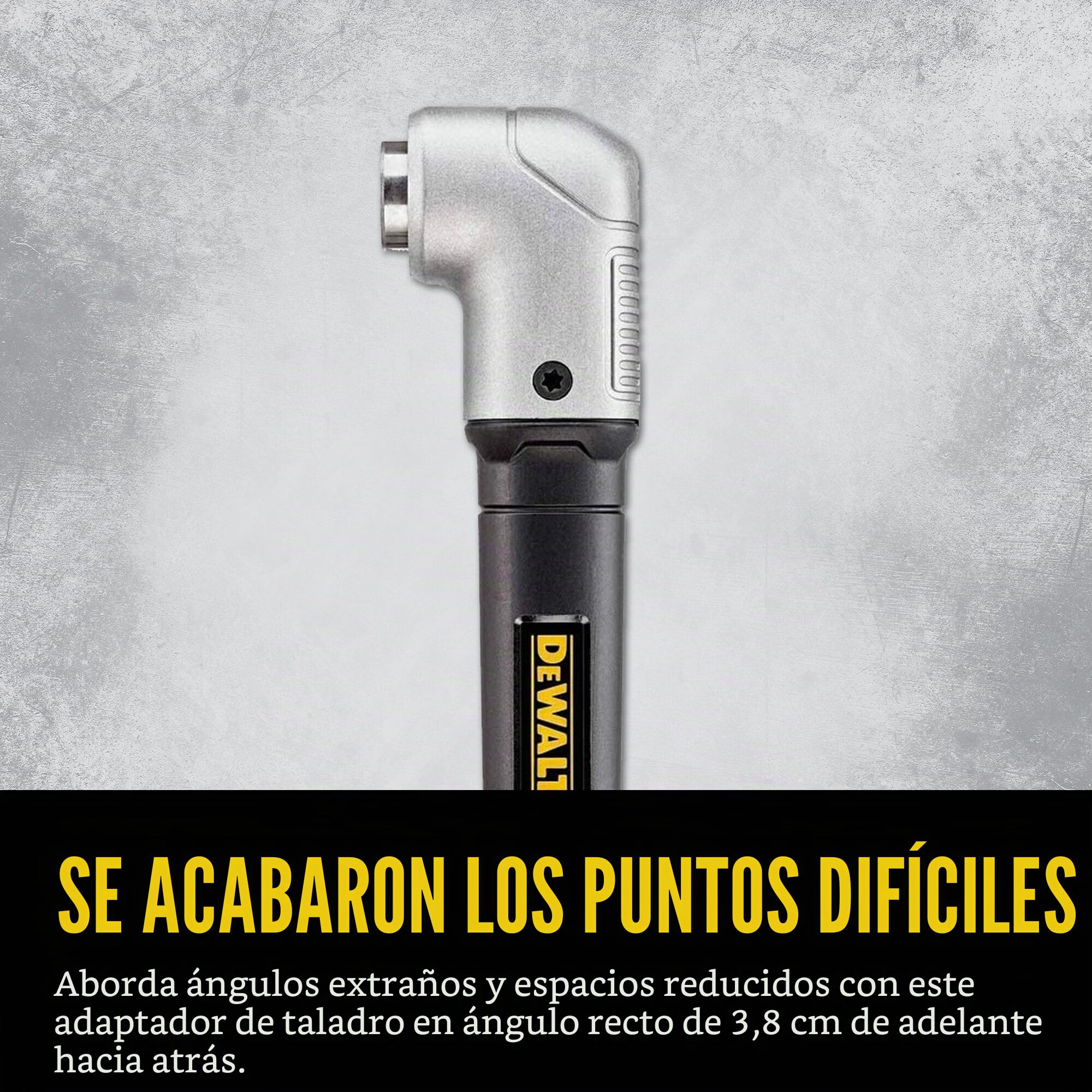 DEWALT - Accesorio de ángulo recto, destornillador DWARA120 Impact Ready