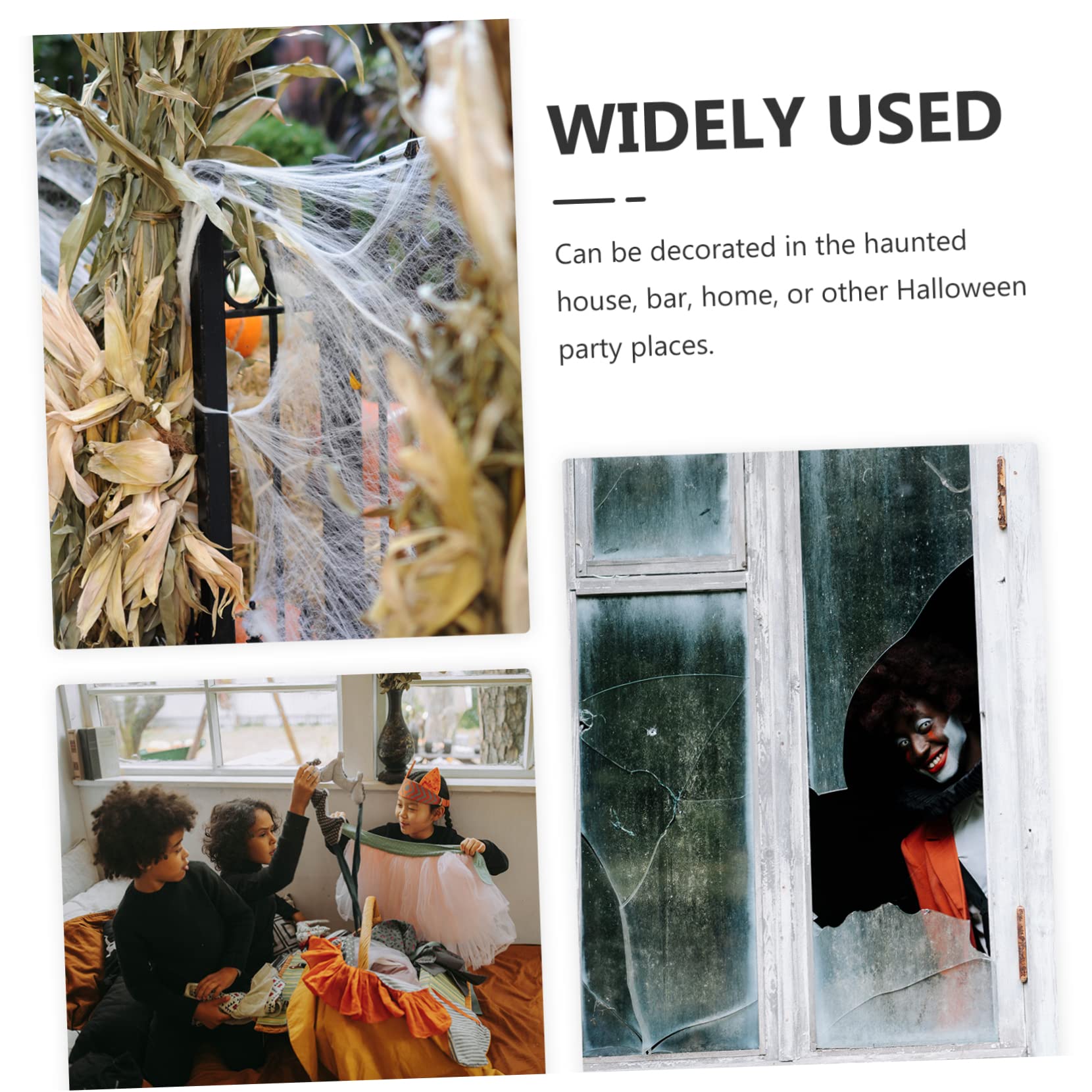 VICASKY 800pezzi Spiders Realistici per Decorazioni Halloween Giocattoli per Scherzi e Ragnatele e Accessori per Party Halloween