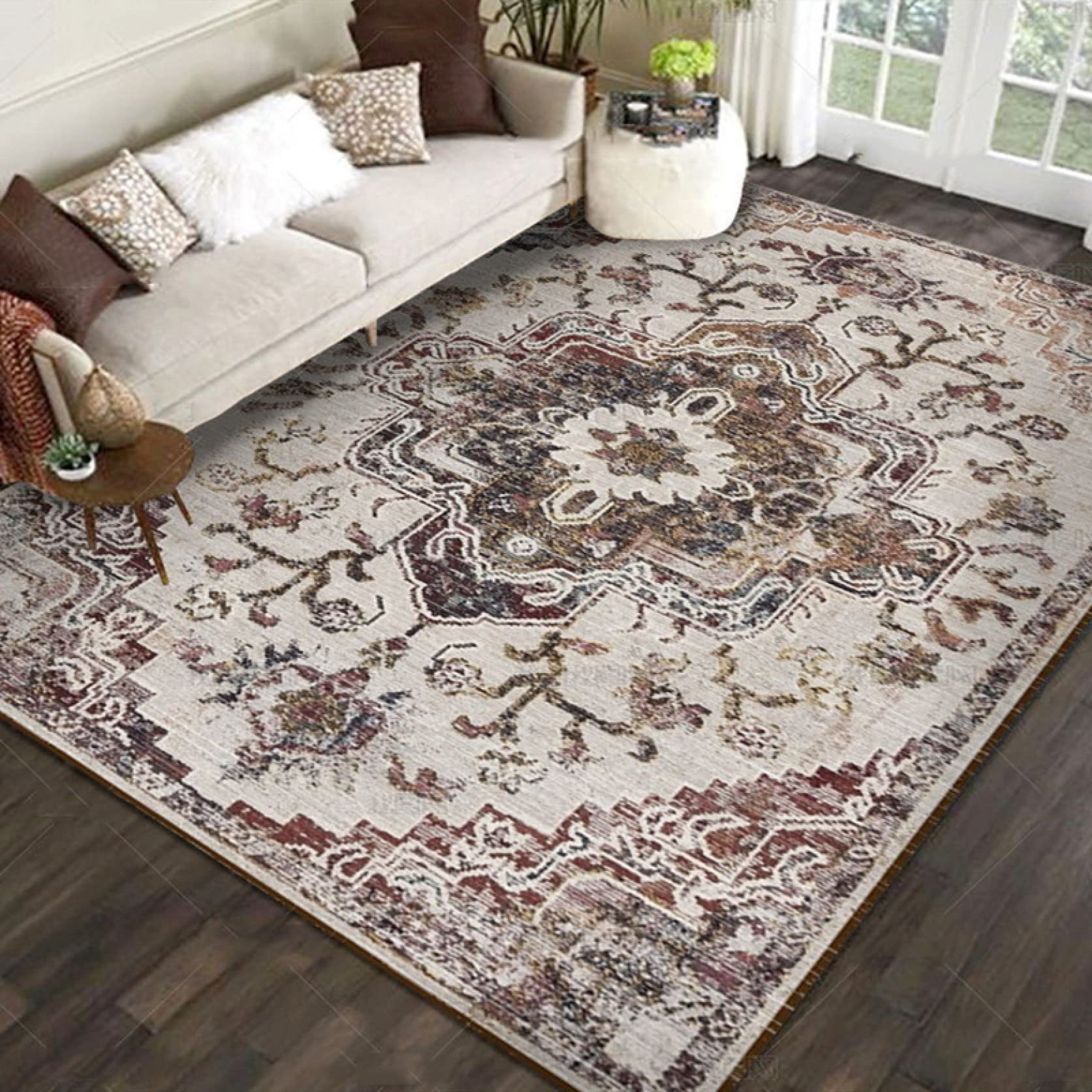 Amazon｜ラグ カーペット おしゃれ 160*230cm ラグマット ペルシャ