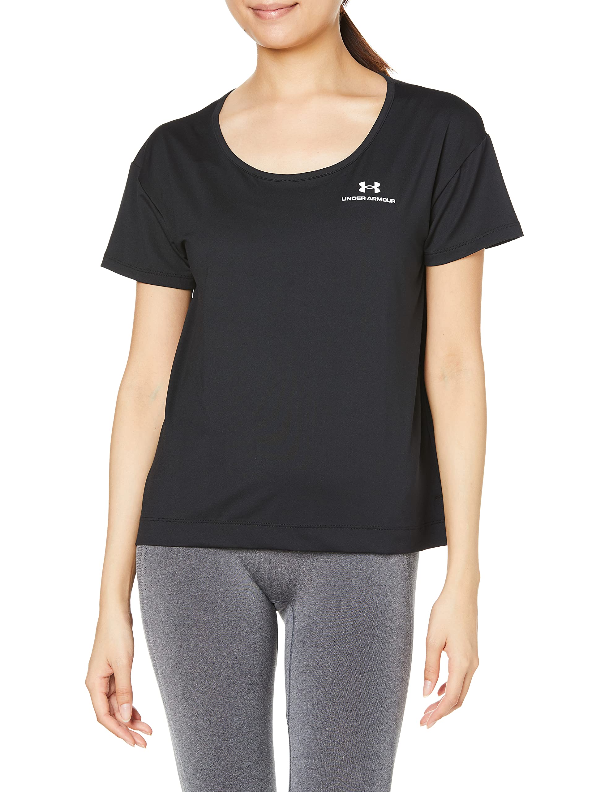 Under ArmourUa Rush Energy Ss Women's T-shirt, Black,Size XXL