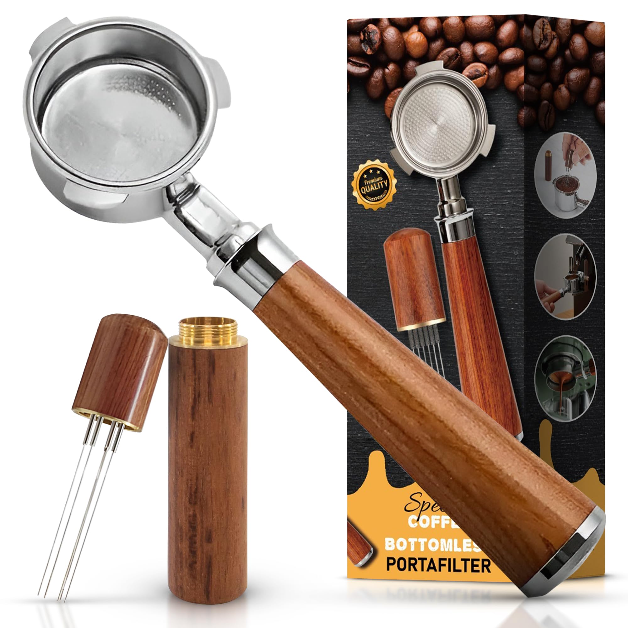 54mm Bottomless Portafilter Breville Portafilter Ears Espresso