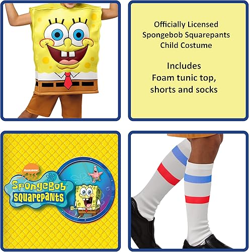 Miniatura 4 de Rubie's - Disfraz infantil de Bob Esponja