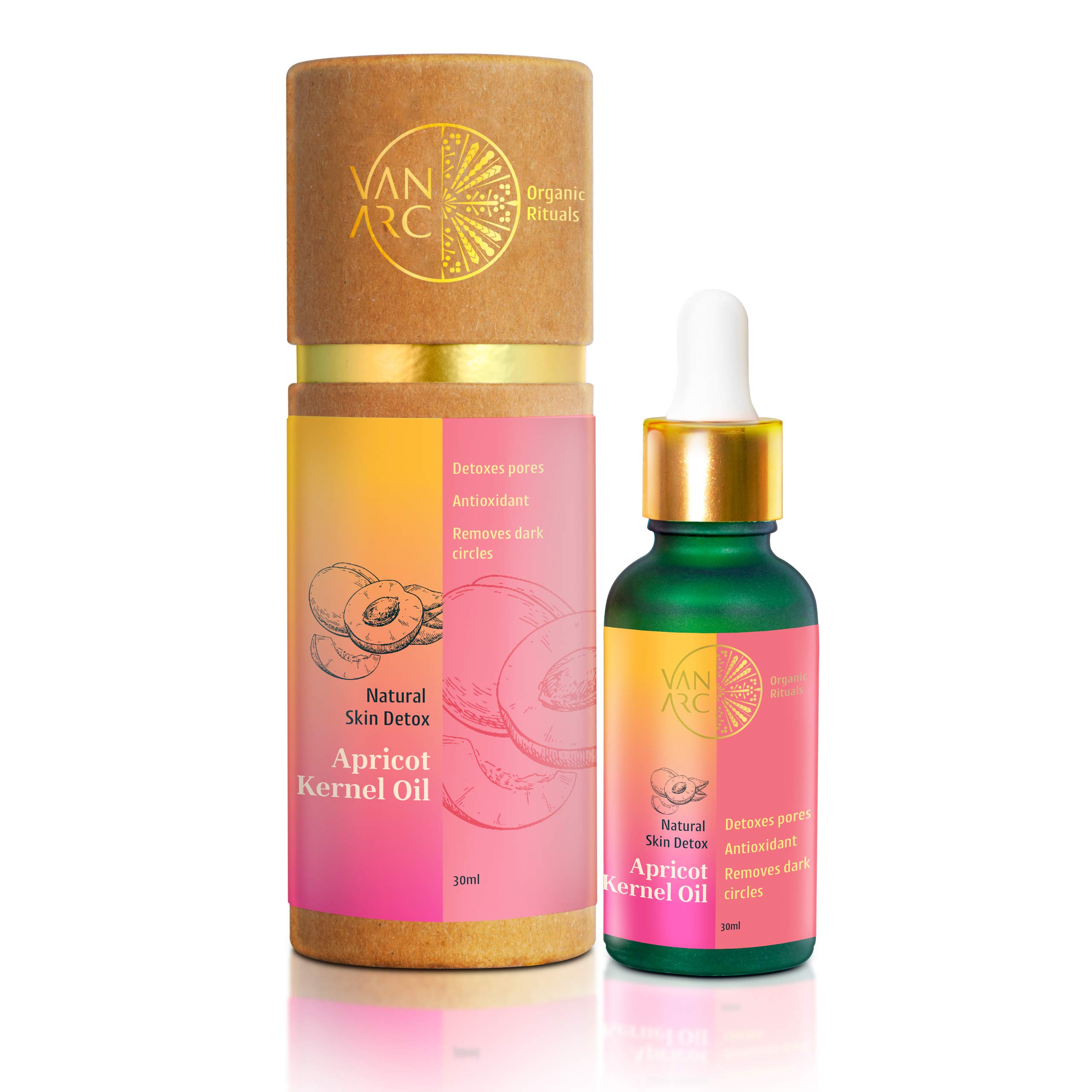 Vanarc Organic Rituals 100% Pure & Natural Apricot Kernel Oil – 30ml