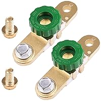 Vista 8 de LotFancy Interruptor de desconexión de batería de automóvil de poste lateral de 12 V-24 V para automóvil, camión, vehículo, RV, barco, marino