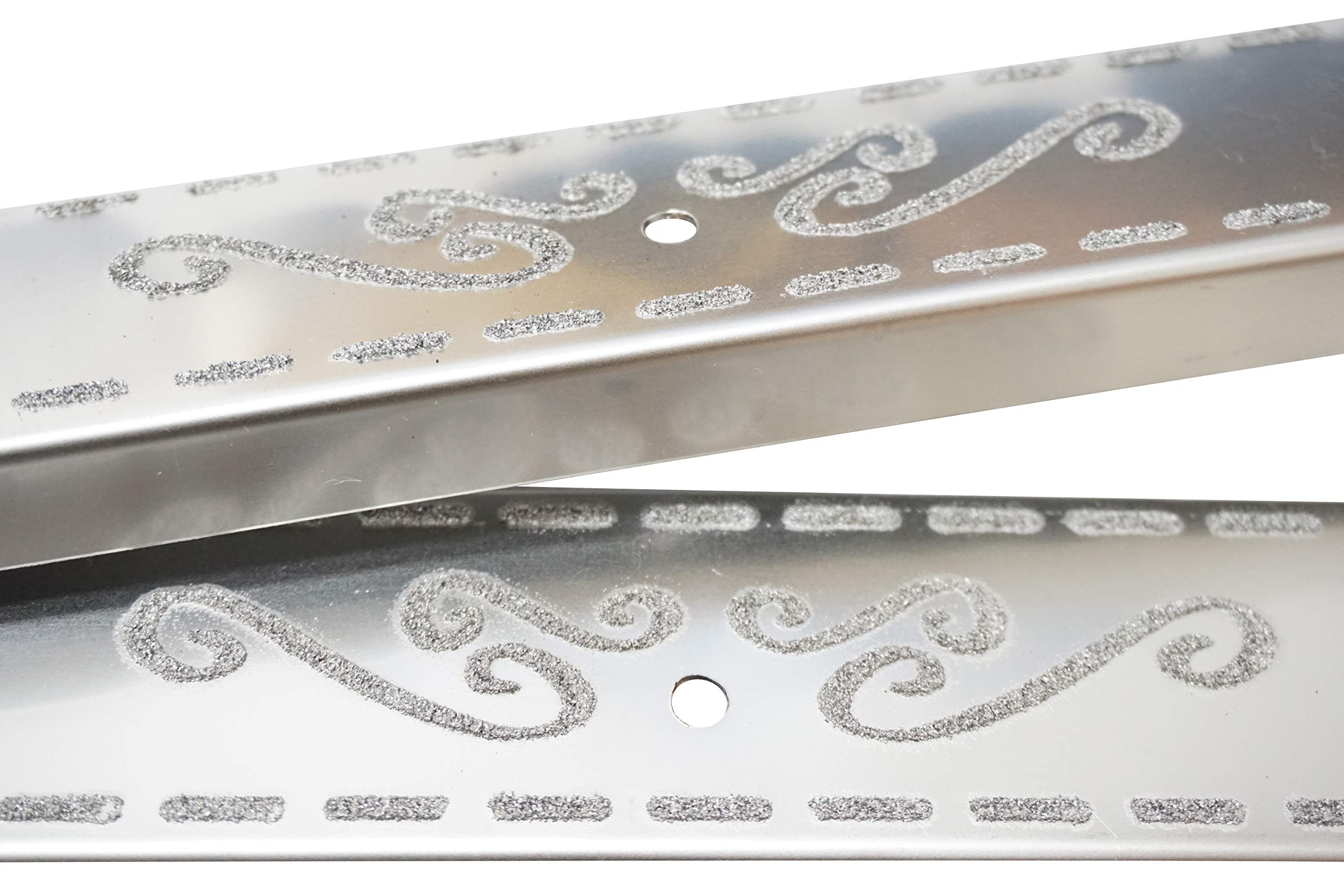 Trenion, DIAGRIP Patented Premium Anti-Slip Strips,Treads, Stair Nosing with Real Diamond Traction, New Brazed Technology, SUS Body, L31.5"xW2"x0.7", 2Pack (2, Stair Nosing 31.5" x 2" x 0.7")