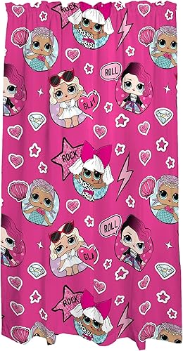 Miniatura 6 de Franco - Juego de cortinas para la habitación de los niños, 82 x 84 pulgadas, LOL Surprise