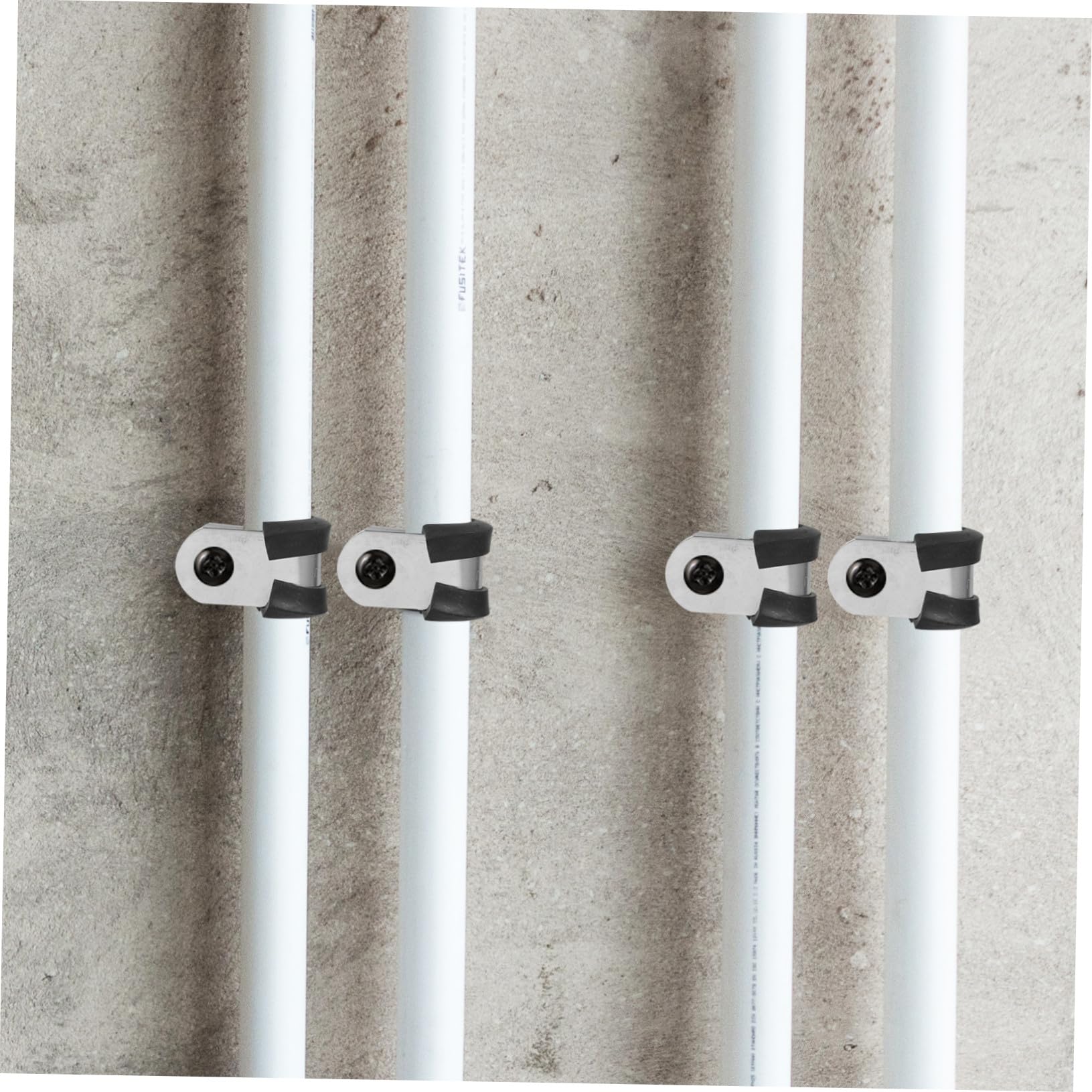 Anneome 100 pièces Colliers de Serrage R Inox Multifonctions pour Fixation Tubes Câbles Tuyaux Résistants et Sécurisés pour Gestion Câblage et Réparation Tuyauterie