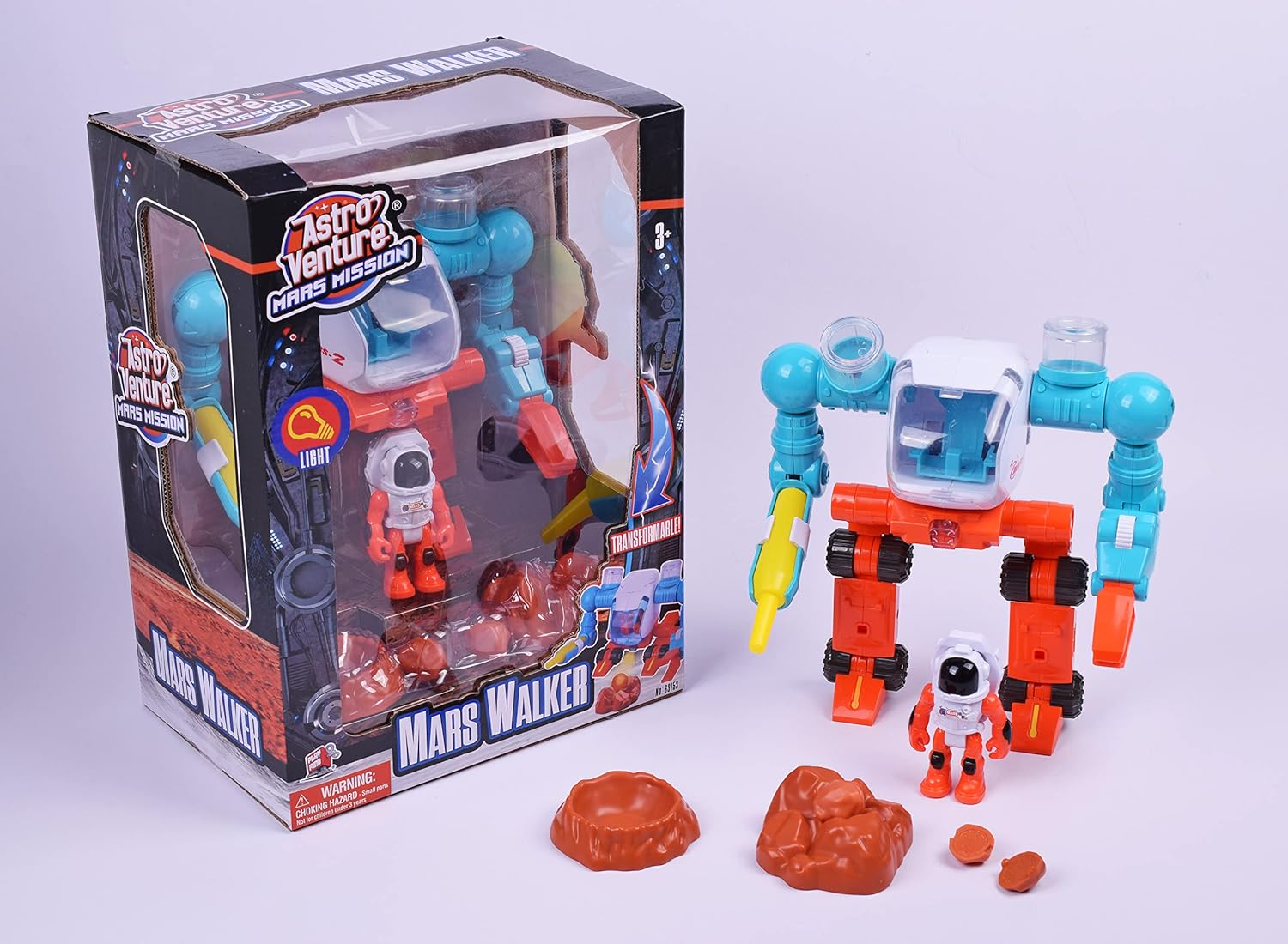 Astro Venture Juguete espacial de misión de Mars Walker Mars robot