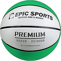 Vista 9 de Pelotas de baloncesto recreativas de goma multicolor épicas