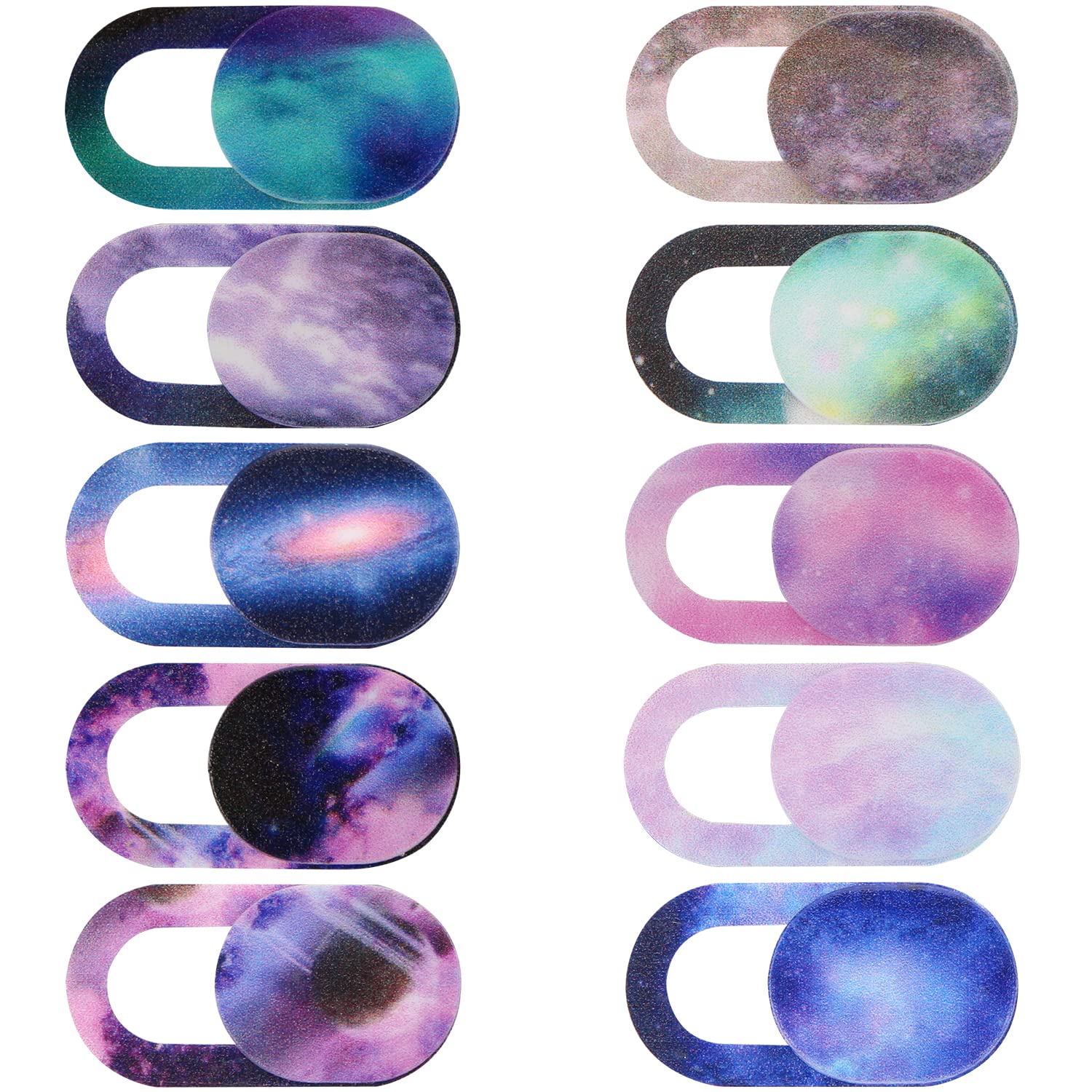 GOKEPO 10pcs Laptop Camera Cover Slide - Ultra Thin Webcam Cover for Laptop, Desktop, Smartphone, Tablet - Privacy Security Camera Blocker