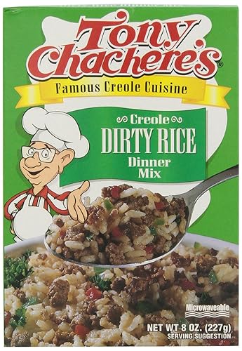 Tony Chachere's Mezcla de arroz sucio, 8 onzas (paquete de 12)