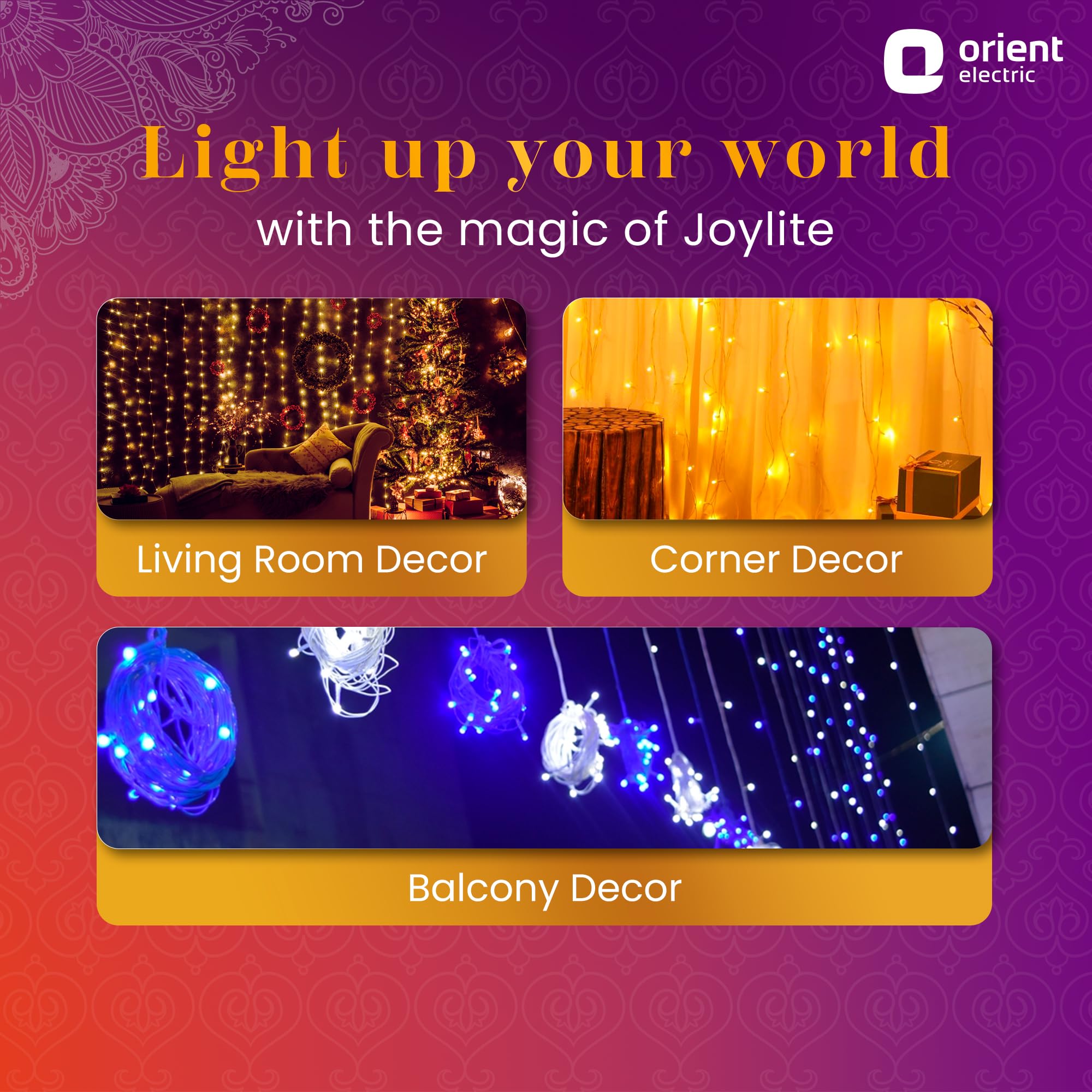 Orient Joylite LED Pixel Strip Light - Diwali Lights -5