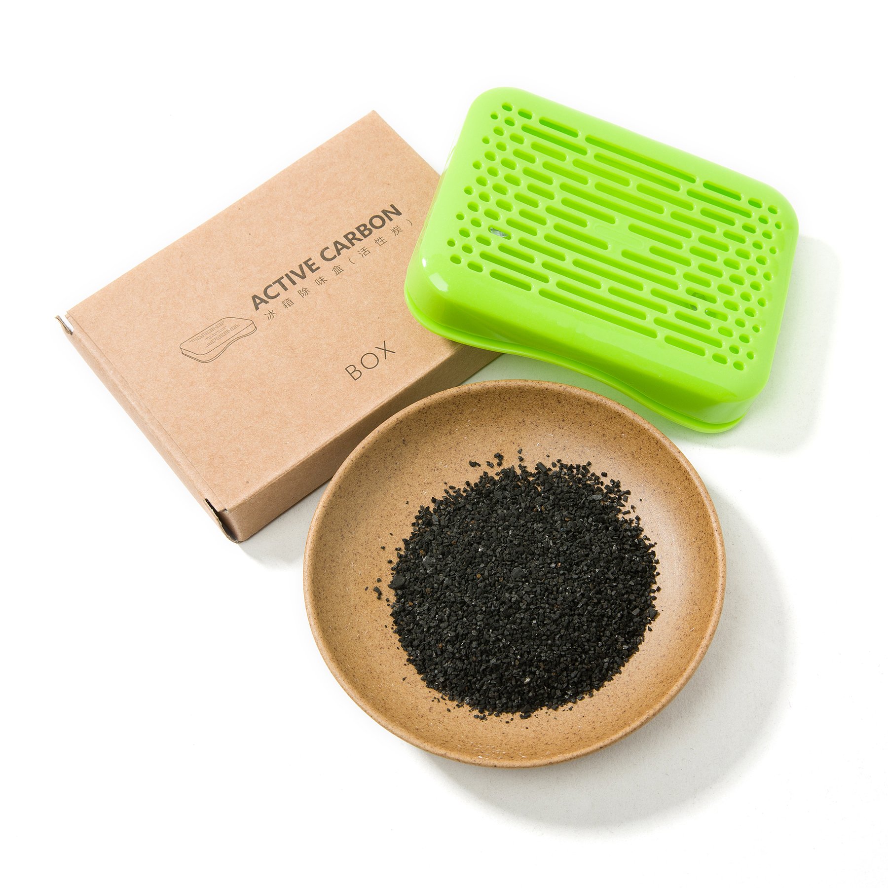 Desodorante para el frigo - purificador de aire de carbón de bambú 100% natural - INTERKITCHEN©