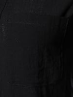 Vista 5 de HOOD CREW Camisetas básicas de manga larga de lino y algodón para hombre