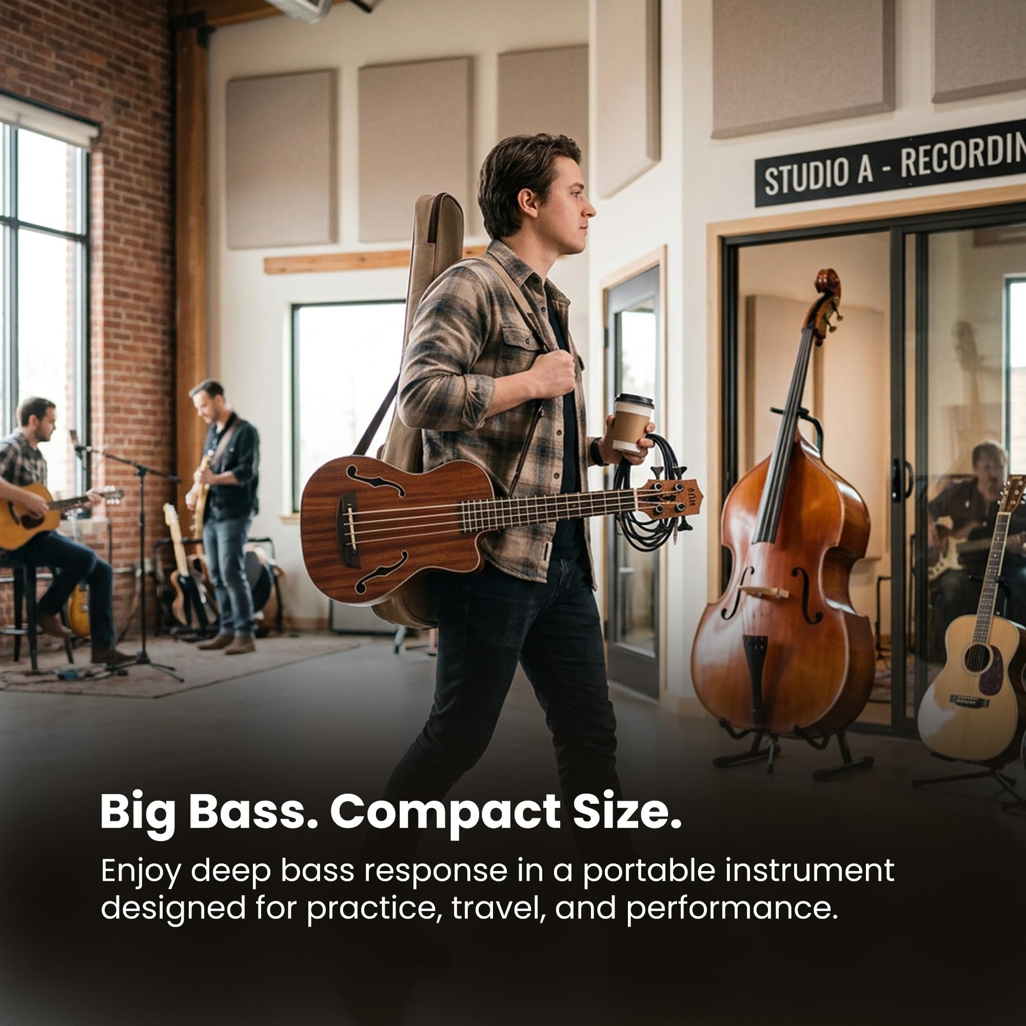 KALA UBass Journeyman マホガニーボディ ウクレレベース